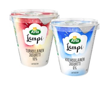 Arla Lempi laktoosittomat jogurtit tarjous