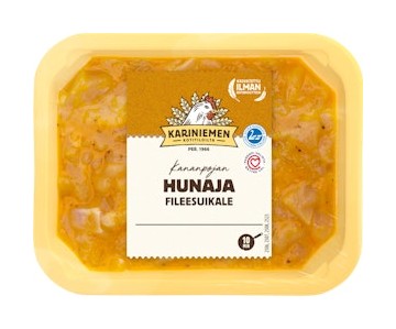 Kariniemen Kananpojan filee- ja paistisuikaleet tai siivet ja koipipalat tarjous