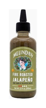Melinda's Fire roasted jalapeno & garlic pepper sauce tarjous