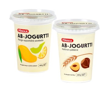 Pirkka AB-jogurtit tarjous