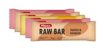 Pirkka Raw bar-patukat tarjous
