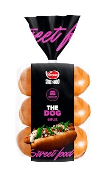 Vaasan Naughty THE DOG hot dog sämpylä 6 kpl/300 g tarjous